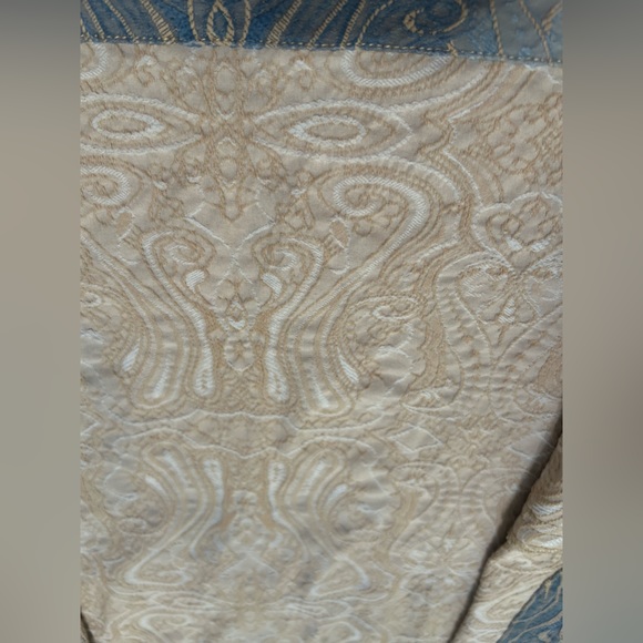 Rebecca Malone jacket size L blue with intricate design - Picture 4 of 9